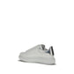 White Calf Leather Bos Taurus Platform Sneakers