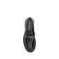 Black Calf Leather Bos Taurus Platform Loafers