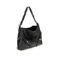 Black Calf Leather Bos Taurus Handbag