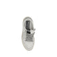 Silver Calf Leather Bos Taurus Low Top Sneakers