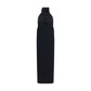 Black Polyester Cocktail Dress