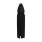 Black Polyester Cocktail Dress