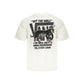 White Cotton Men's T-Shirt