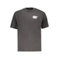 Black Cotton Men's T-Shirt