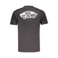 Black Cotton Men's T-Shirt