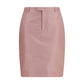 Multicolor Silk Mini Skirt