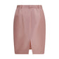 Multicolor Silk Mini Skirt