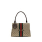 Beige Polyester Handbag