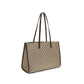 Beige Polyester Shoulder Bag