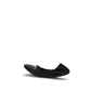 Black Calf Leather Bos Taurus Ballet Flats