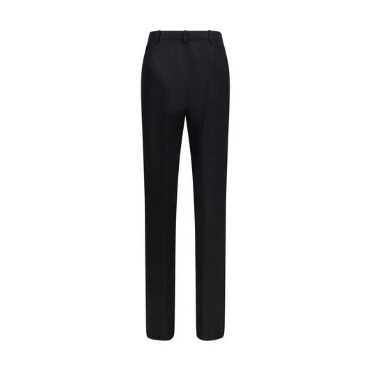Black Silk Dress Pants