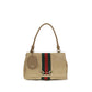 Beige Calf Leather Bos Taurus Handbag