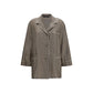 Beige Silk Dress Shirt