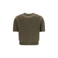 Bicolor Cashmere Cardigan