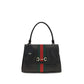 Black Calf Leather Bos Taurus Handbag