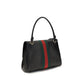 Black Calf Leather Bos Taurus Handbag