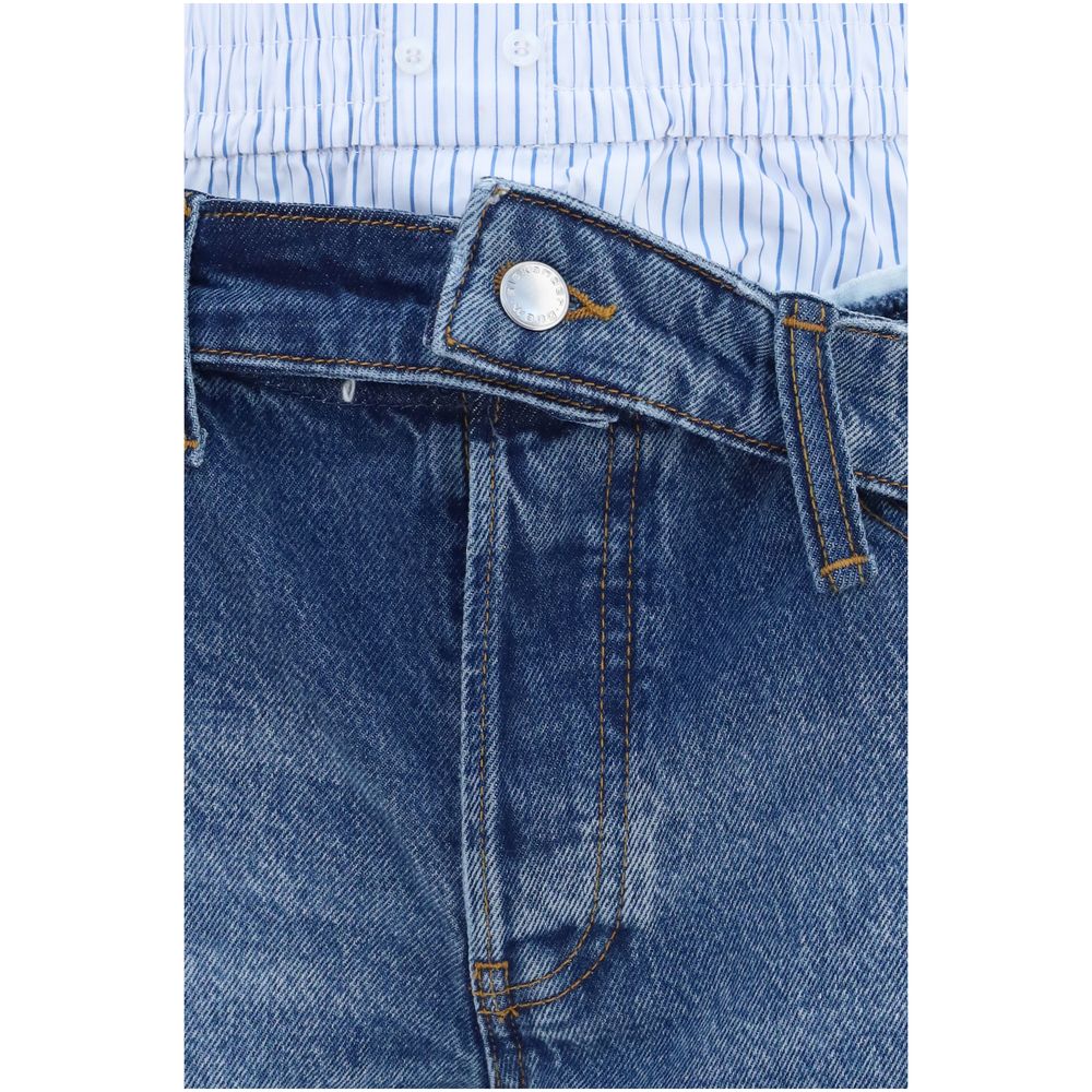 Blue Denim Shorts