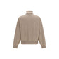 Brown Cashmere Turtleneck