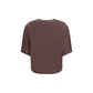 Purple Cashmere Sweatshirt