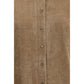 Beige Viscose Dress Shirt