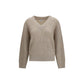 Beige Cashmere Sweatshirt