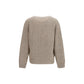 Beige Cashmere Sweatshirt