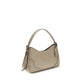 Gray Calf Leather Bos Taurus Backet Bag