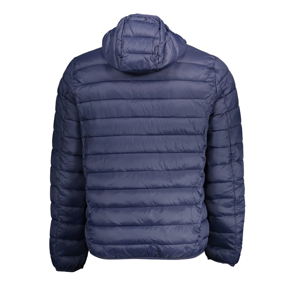 Blue Polyamide Men's Jacket