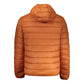 Orange Polyamide Men Jacket