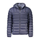 Blu Poliammide Men's Jacket