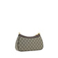 Brown Cotton Shoulder Bag