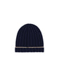 Blue Cashmere Beanie