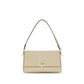 Beige Calf Leather Bos Taurus Shoulder Bag