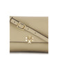 Beige Calf Leather Bos Taurus Shoulder Bag