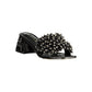 Black Polyurethane Women's Sandal