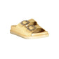 Beige Polyurethane Women's Slipper