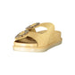 Beige Polyurethane Women's Slipper