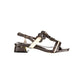 Brown Polyurethane Women's Sandal