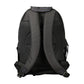 Nero Polyester Uomo Backpack with Versatile Design