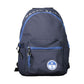 Blue Polyester Men's Backpack