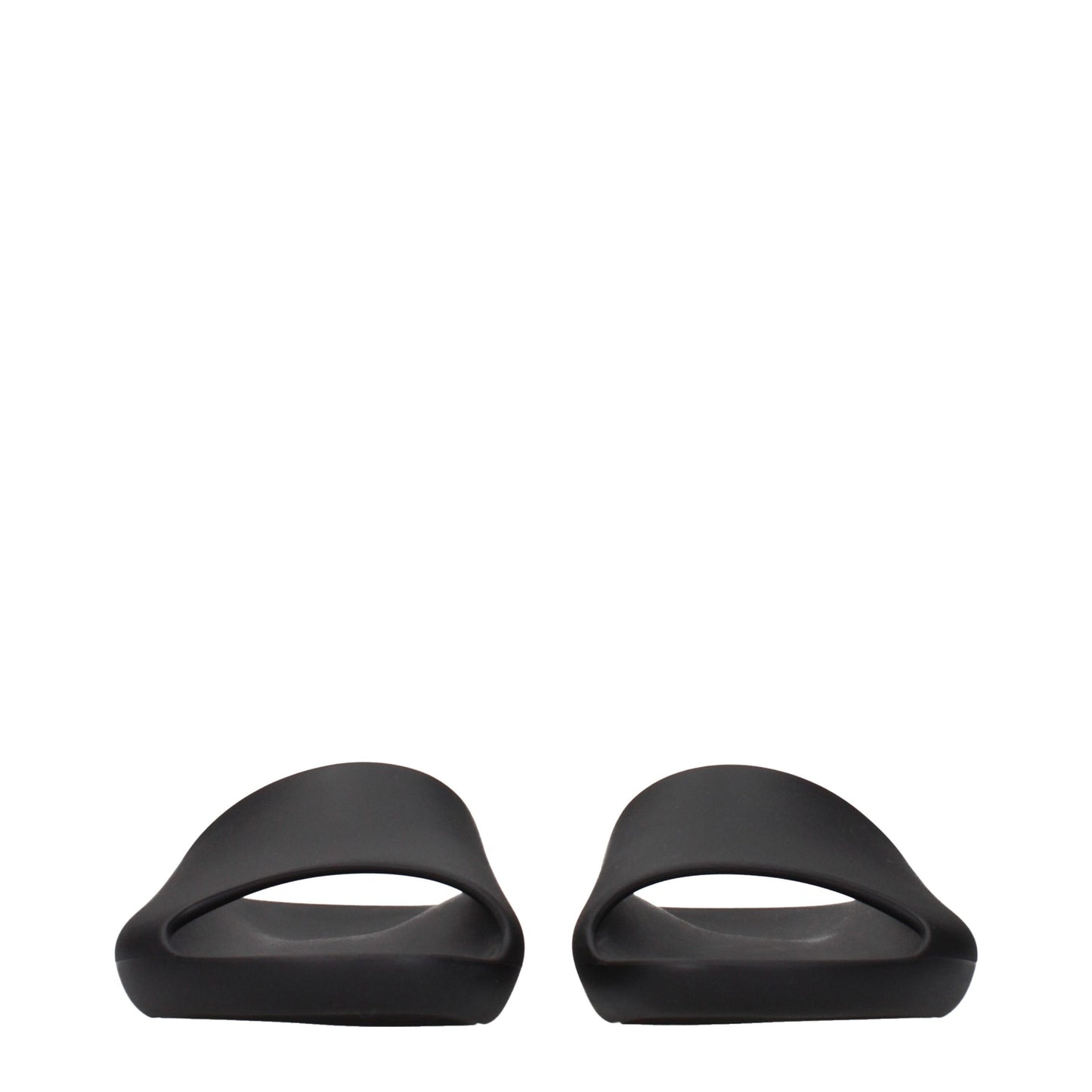 Black Cotton Slippers