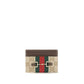 Beige Fabric Wallet