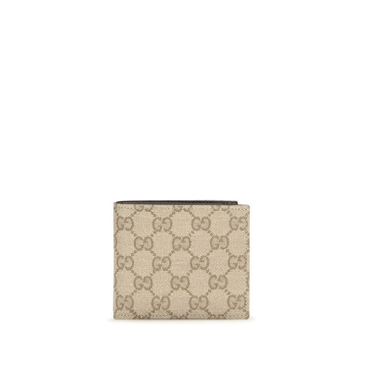Beige Cotton Wallet