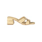 Beige Polyurethane Women's Sandal