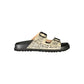 Beige Polyurethane Women's Slipper