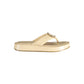 Beige Polyurethane Women's Sandal