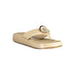 Beige Polyurethane Women's Sandal