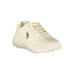 White Polyurethane Women's Sneaker