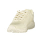 White Polyurethane Women's Sneaker