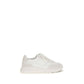 White Calf Leather Bos Taurus Athletic Sneakers
